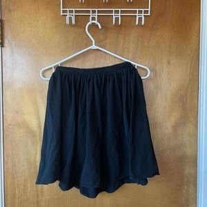 American Apparel | Black Classic Skater Skirt